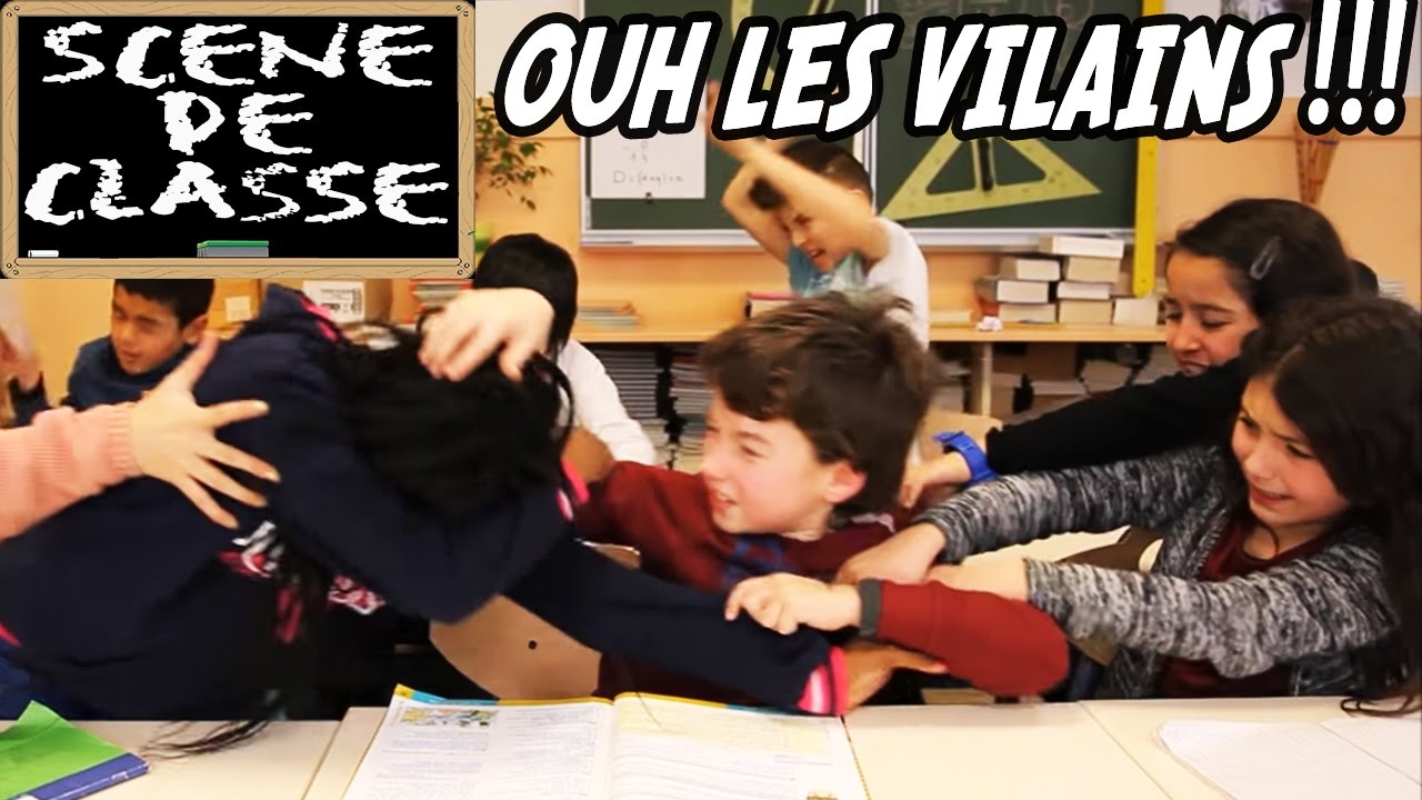 Scènes de Classe #9 : Ouh les Vilains !!!! - Bezons (95) | Humour sur l'École pour Enfants