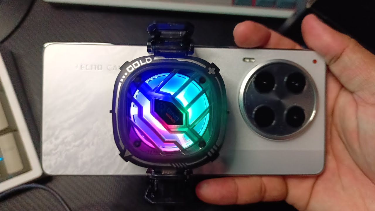 Budget Phone Cooler na Cool nga - BlueWow X76 (sa Camon 30 5G natin) 