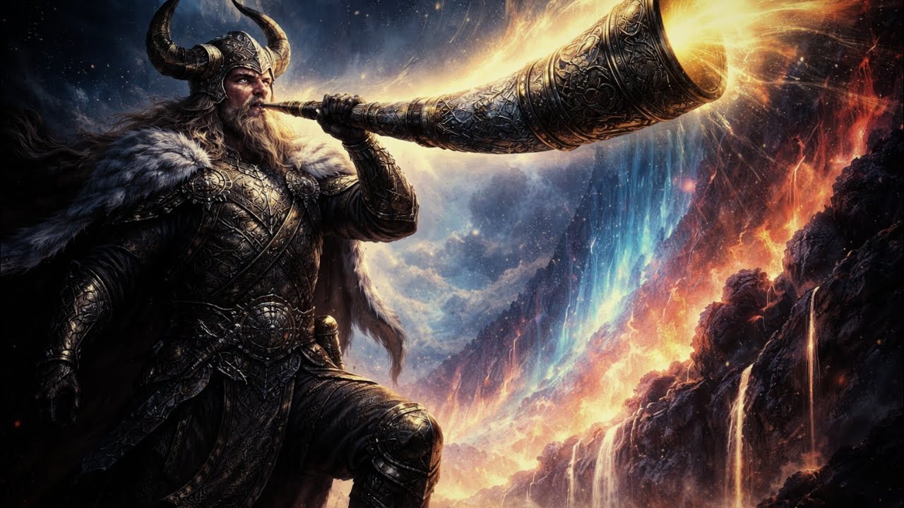 HEIMDALLR - English + Old Norse (Lyrics video) 