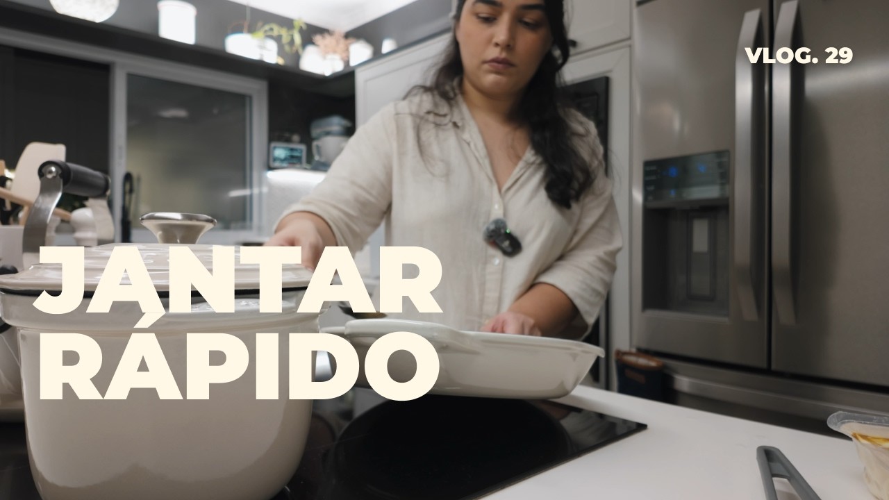 Jantar rápido, pão (massa pronta) e haul Le Creuset Jardin | Marta Freitas | Vlog 29