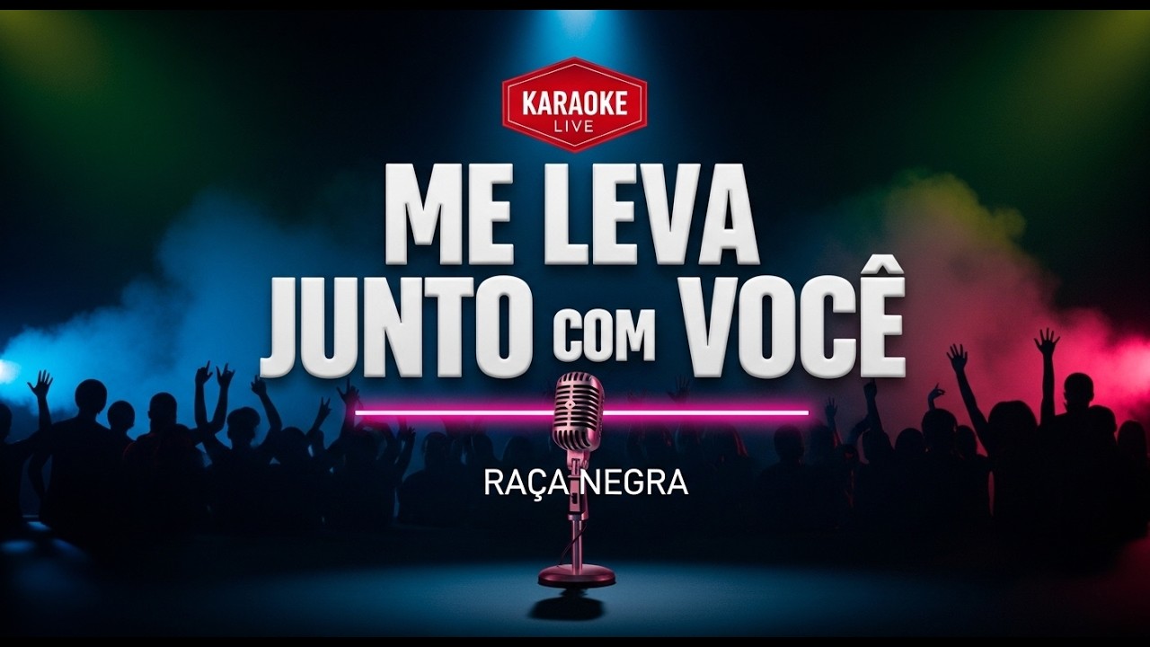 PLAYBACK - RAÇA NEGRA - ME LEVA JUNTO COM VOCÊ (KARAOKÊ) PAGODE