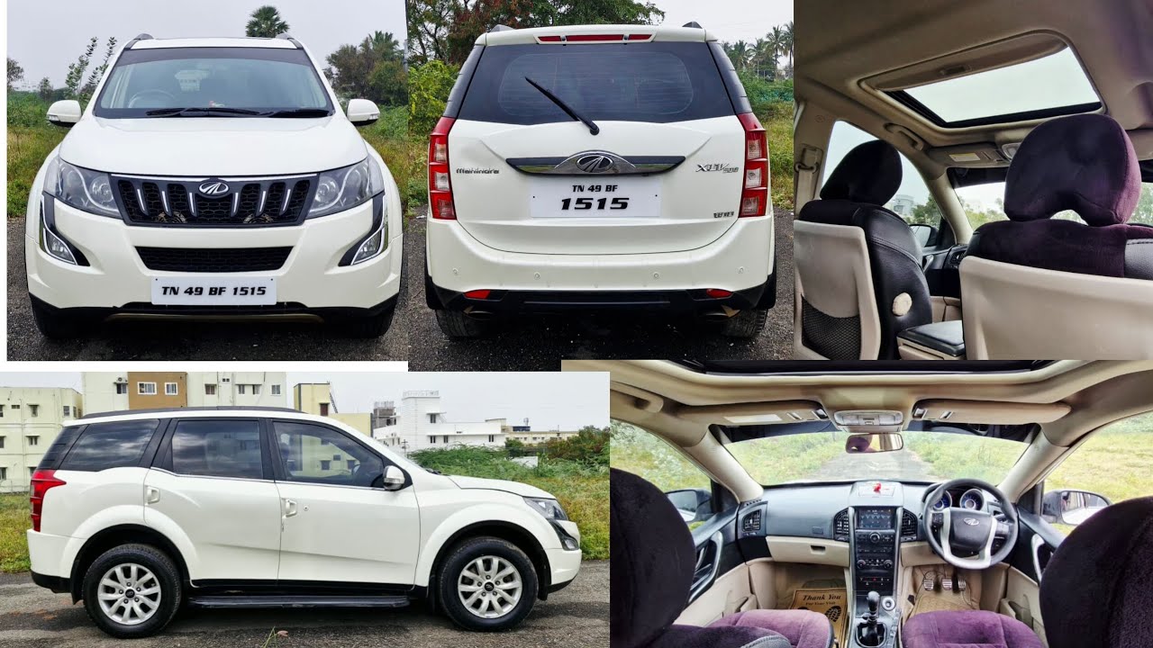 TOP MODEL MAHINDRA XUV 500 W10 | 2016 | DIESEL | SUNROOF MODEL | 8 AIRBAGS | SOUROK CARS ERODE