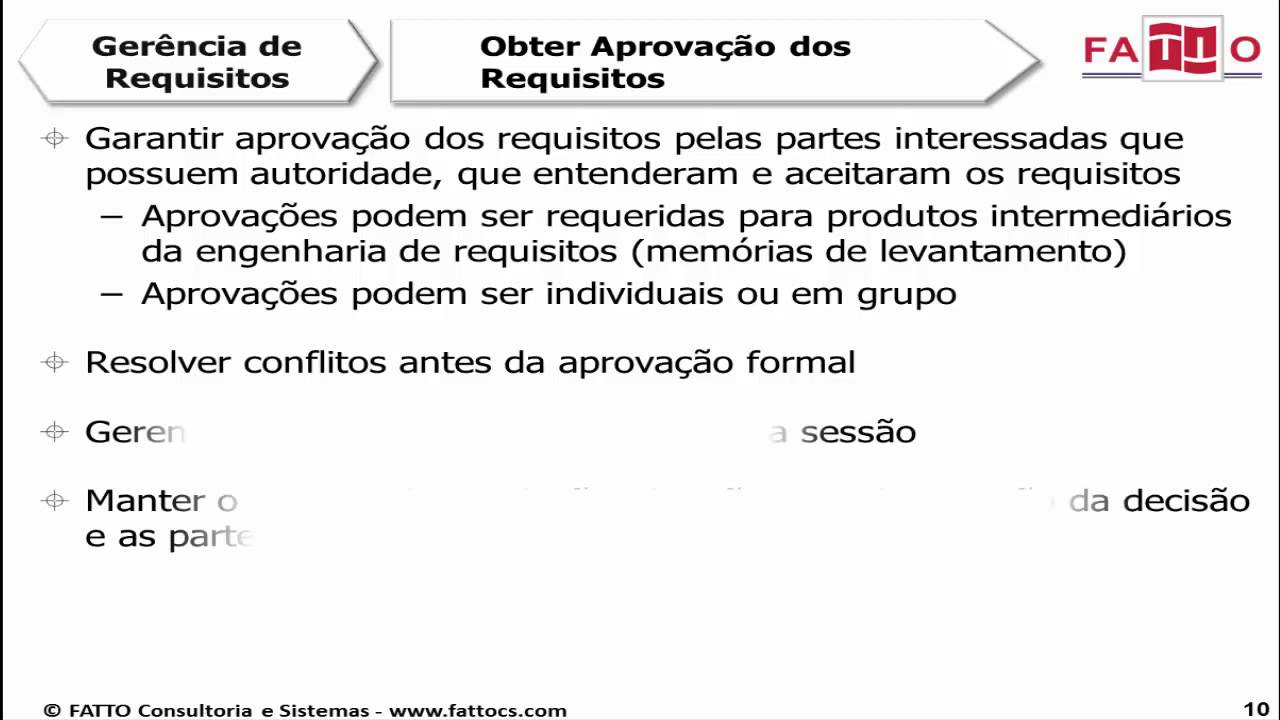 Gerência de Requisitos