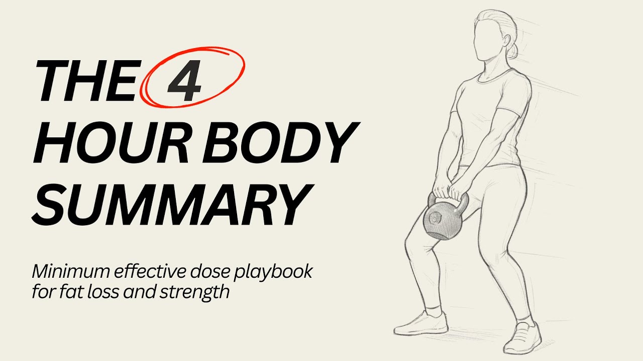 Minimum effective dose playbook for fat loss and strength | The Thinking Edge
