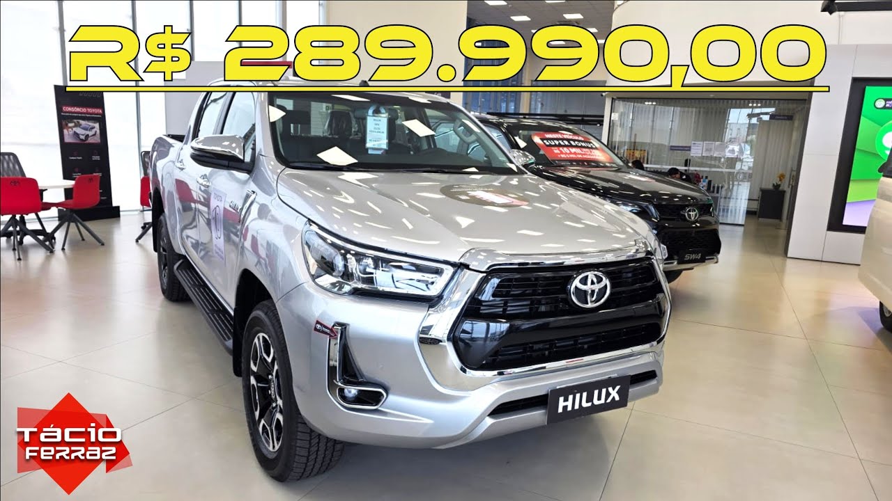 VISITEI A TOYOTA DIAMANTINA PARA CONHECER TODAS AS VERSÕES DA HILUX.🇯🇵