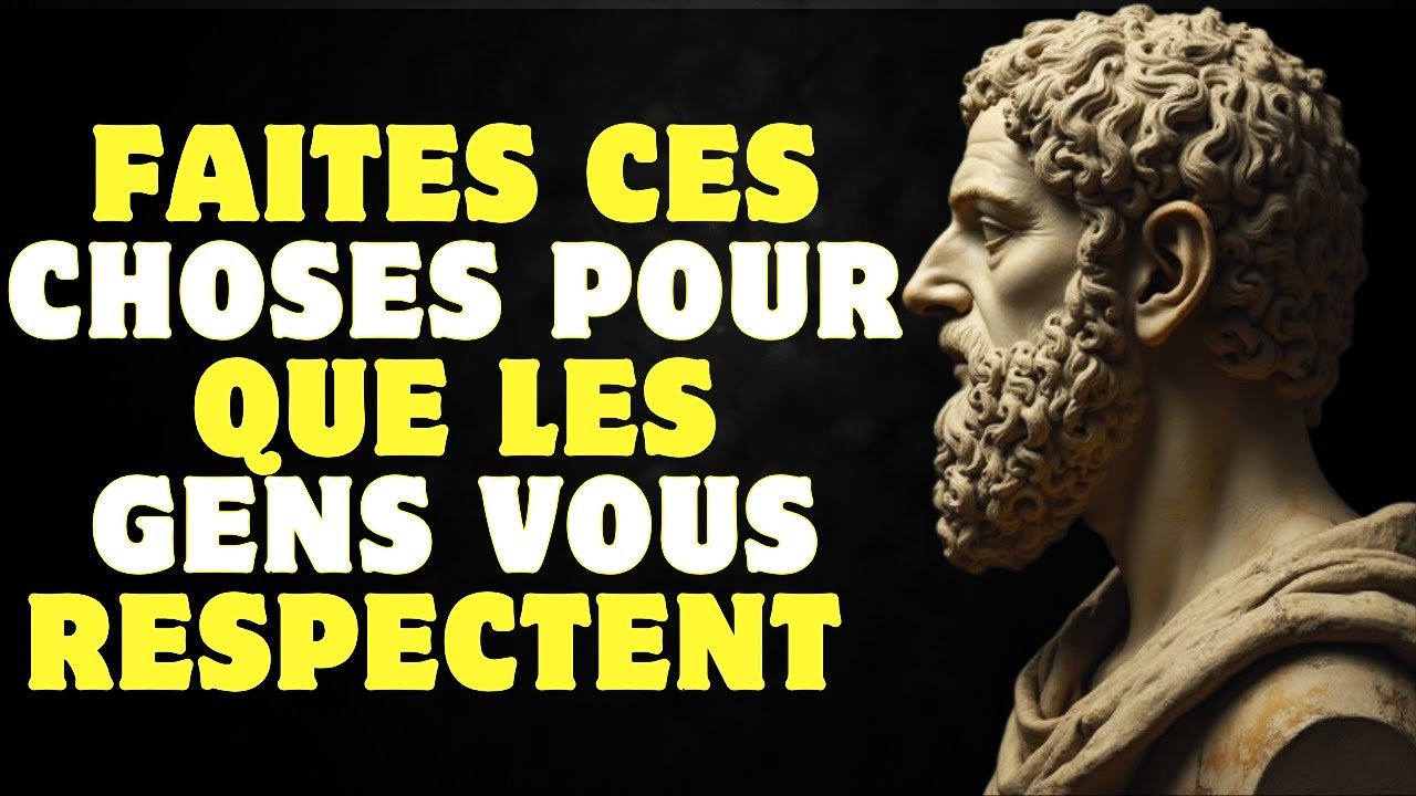 Comment amener les gens à vous respecter - 20 façons de gagner le respect | Stoïcisme