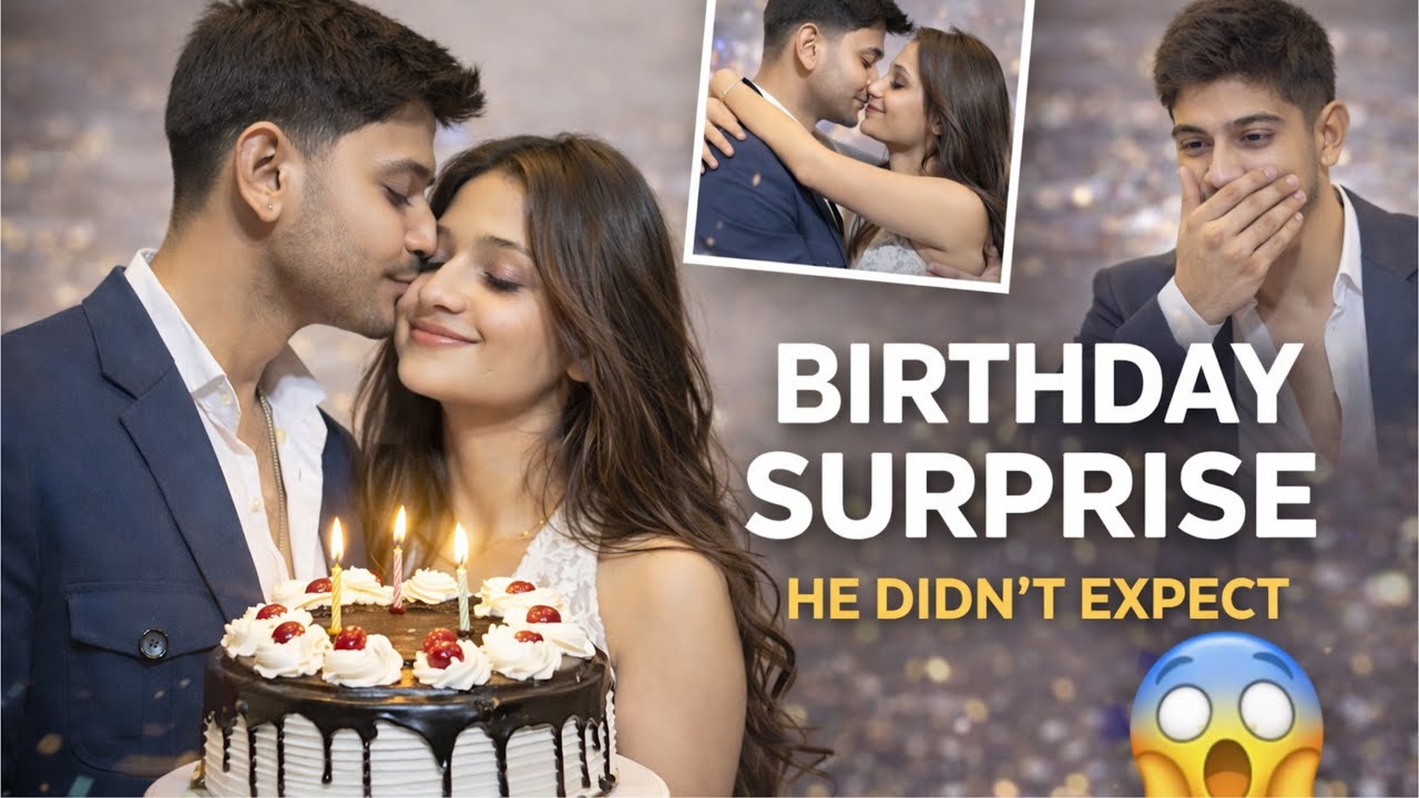 Ankit ko Diya Birthday Surprise 🎂🎁|| He didn’t Expect This😍|#ayeshkit #couple 