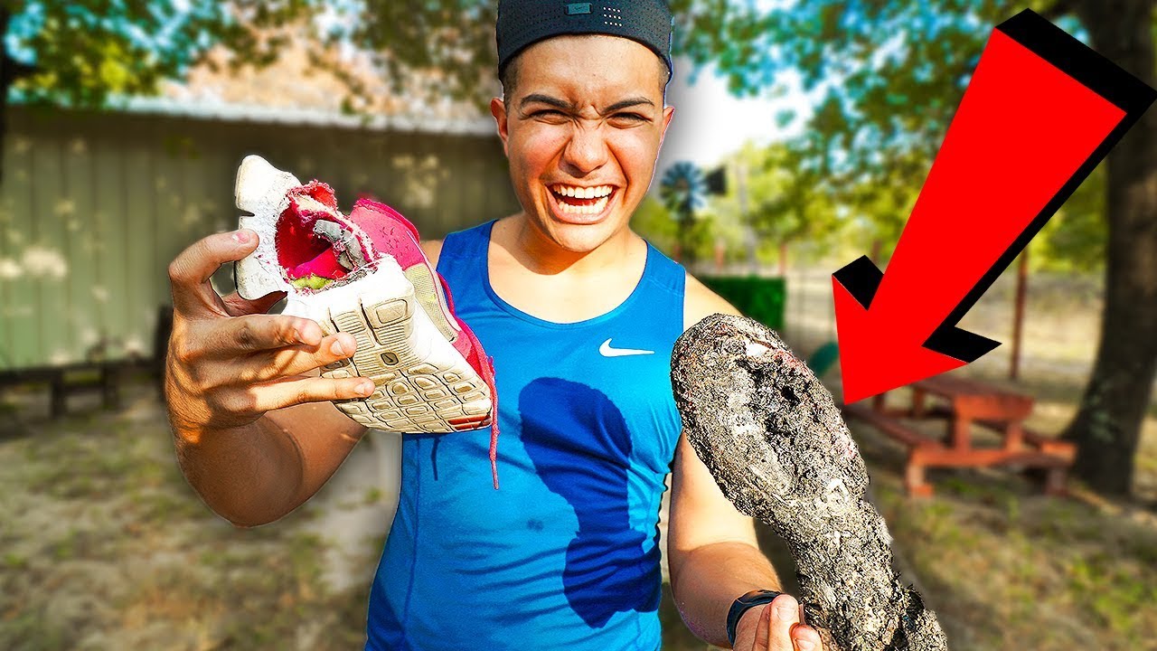Destroying My Wife's Favorite Nikes and Surprising Her With New Ones!!