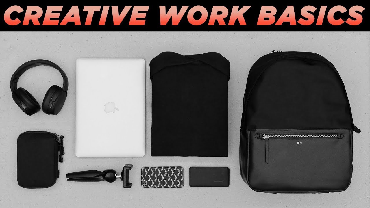 WHAT'S IN MY WORK BAG? | Minimal Men's Every Day Carry | Essentials + Basics (EDC)