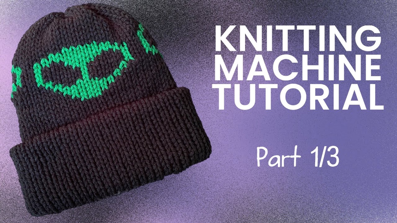 Part 1/3 Alien Pattern for circular knitting machine