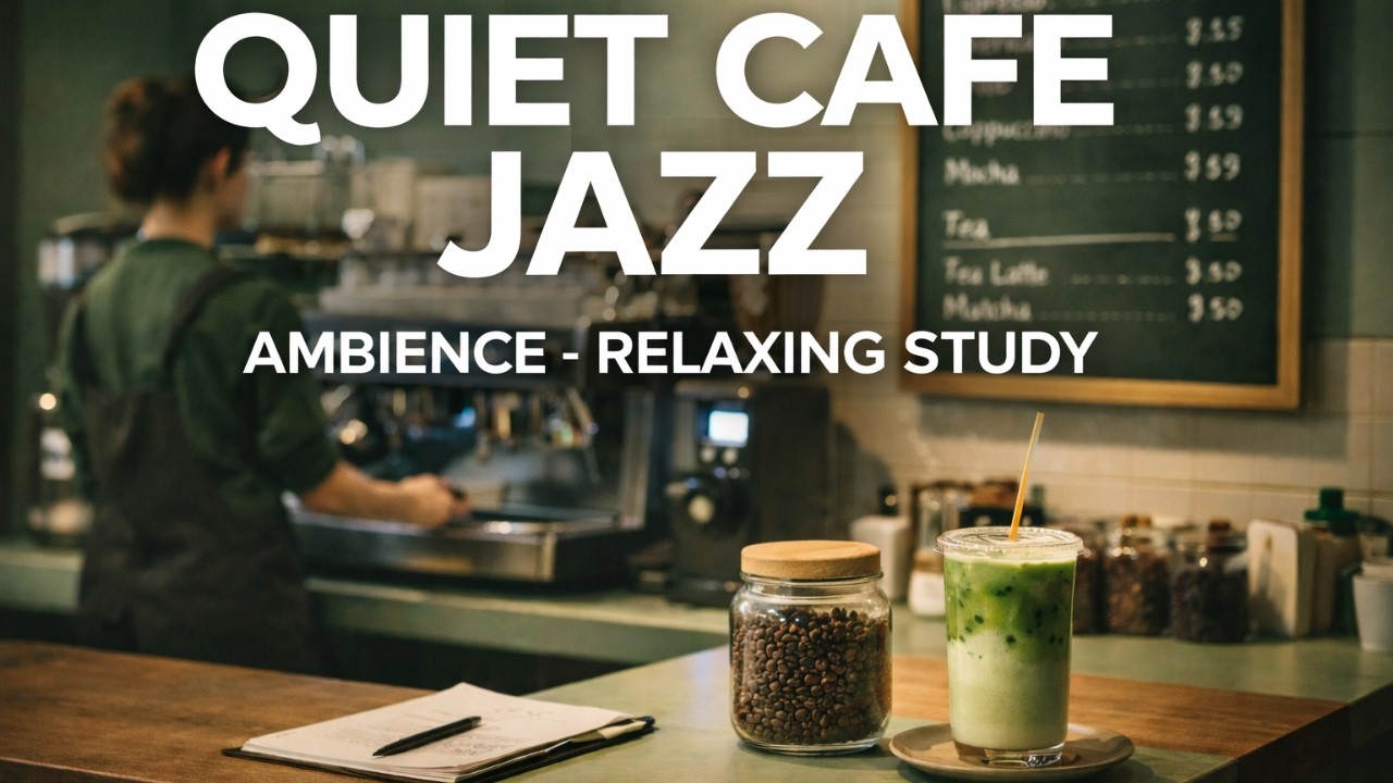 Quiet Cafe Jazz – Calm Background Music
