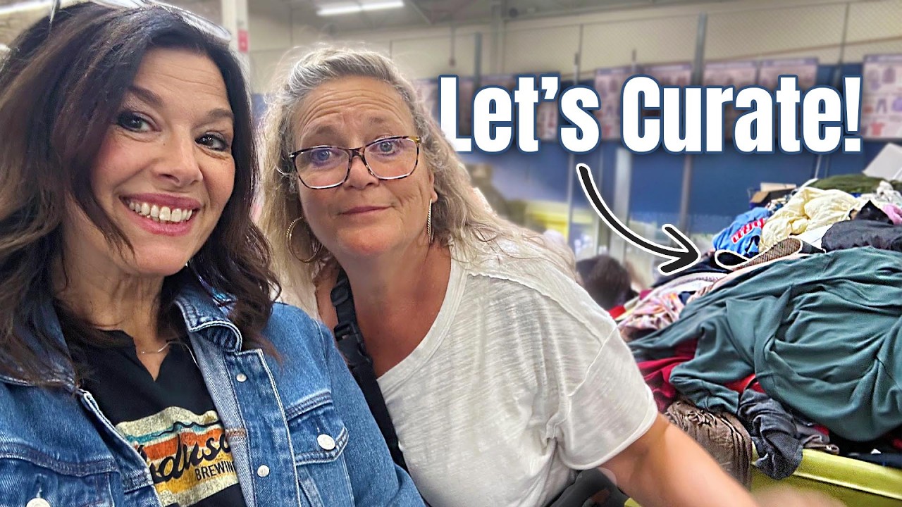 I’m DONE Hoarding! From Chaos to Curated at the Goodwill Bins! Thrift with me!