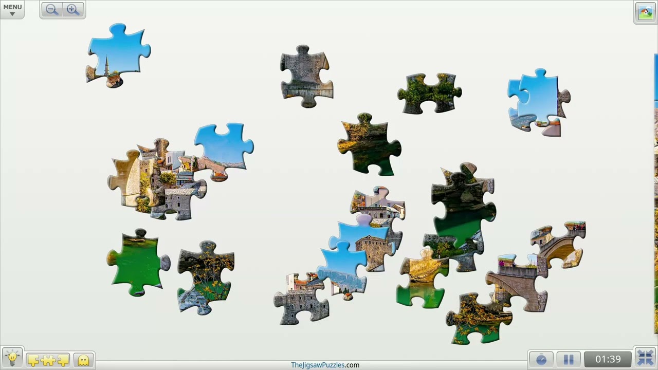 Historical and Touristic City of Mostar | The daily jigsaw puzzle