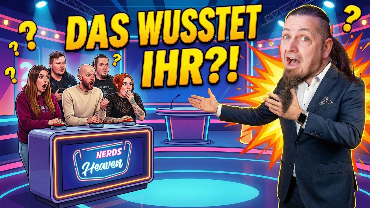 Wer gewinnt unsere NerdsHeaven Quizshow?