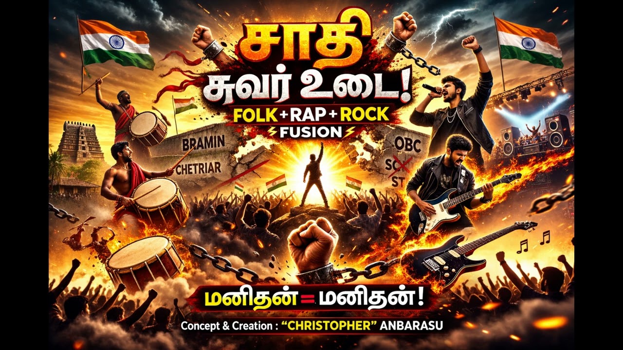 Caste Free India Dream | சாதி சுவர் உடை Youth Anthem