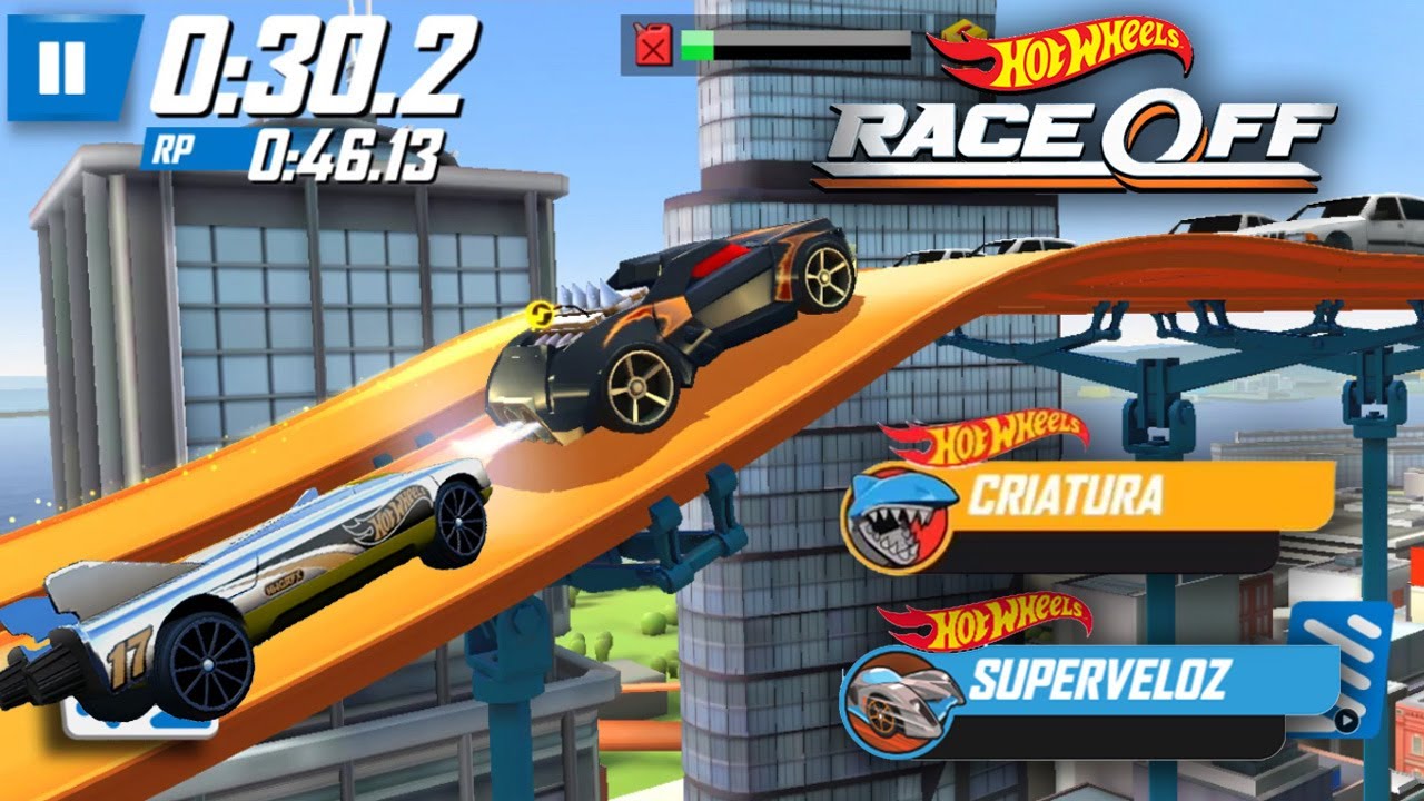 Hot Wheels Race Off: Growler vs Superveloz // LEVEL: 51-52-53-56-58-60