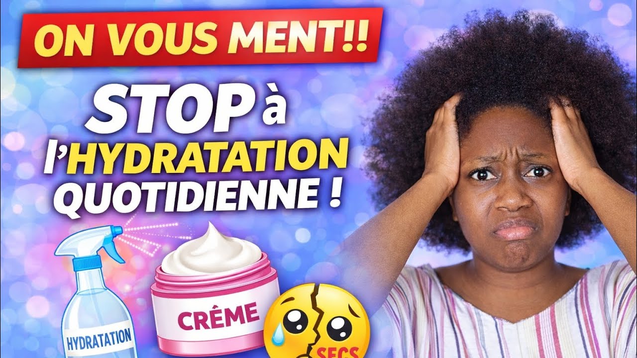 Hydrater ses cheveux crépus tous les jours : la plus grande erreur