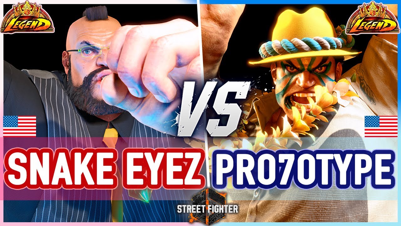 SF6 🔥 Snake Eyez (Zangief) vs Pro7otype (E.Honda) 🔥 Street Fighter 6