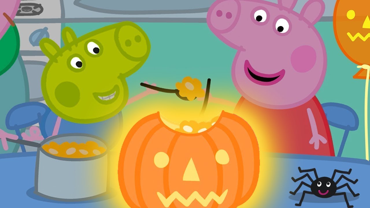 Peppa Pig Italiano 🎃 La Gara Di Zucche 🎃 Speciale Halloween - Cartoni Animati