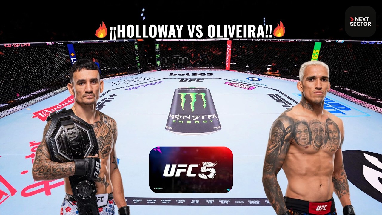 OLIVEIRA VS HOLLOWAY EN UFC 5