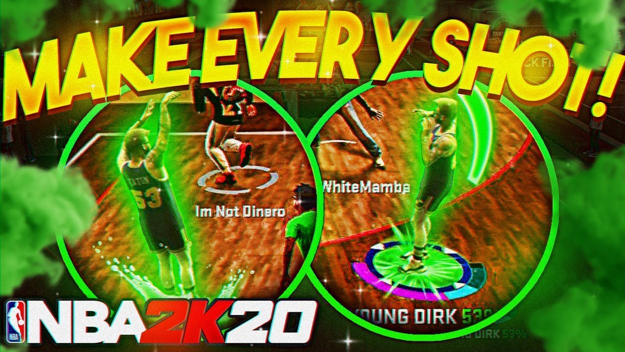 HOW TO SHOOT ON NBA 2K20 WITH NO SHOT METER! SHOOT 100% GREENS ONLY & NEVER MISS AGAIN!