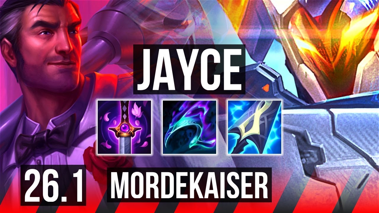 JAYCE vs MORDEKAISER (TOP) | 53K damage | EUW Master | 26.1