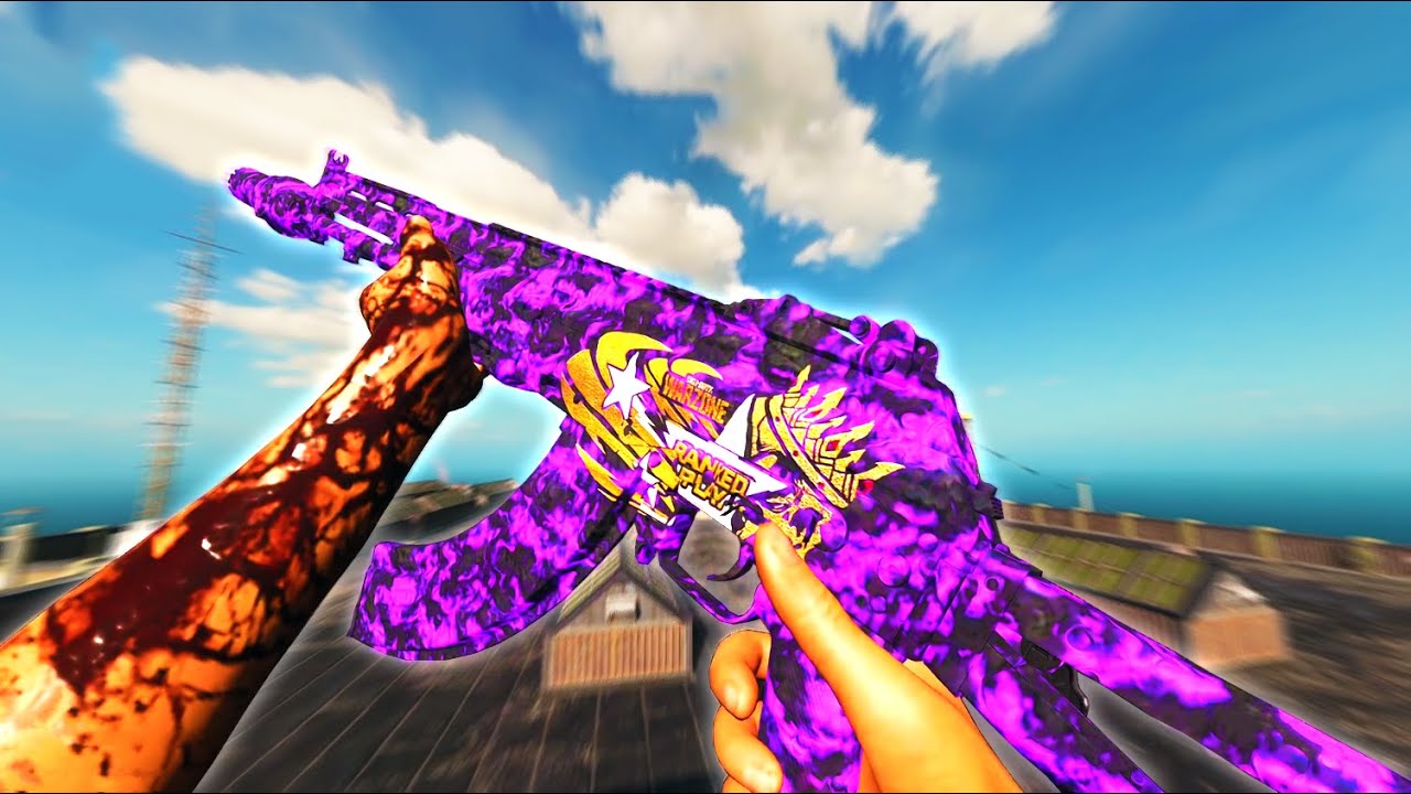 This NEGATIVE RECOIL AK47 is INSANE on Rebirth Island👑🤯