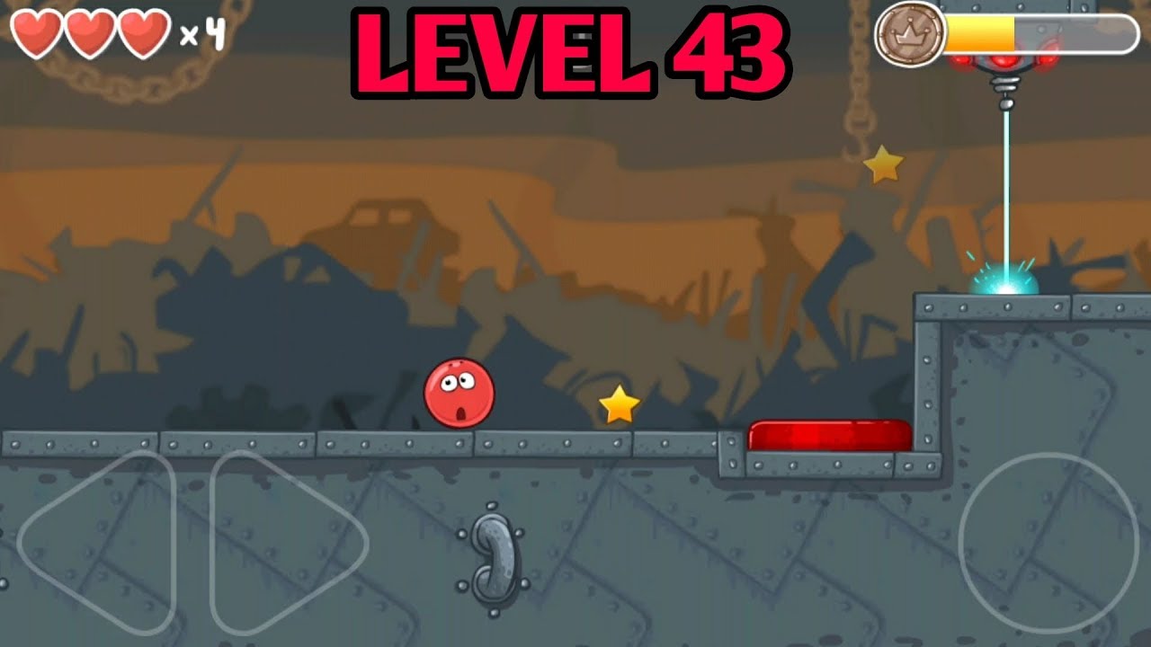 Red Ball 4 Level 43 Walkthrough