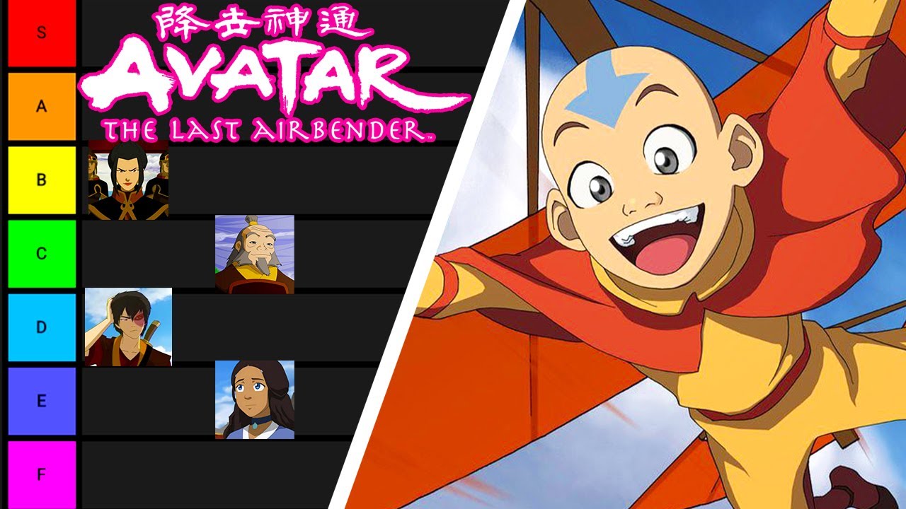 Ultimate Avatar The Last Airbender Character Tier List Ranking