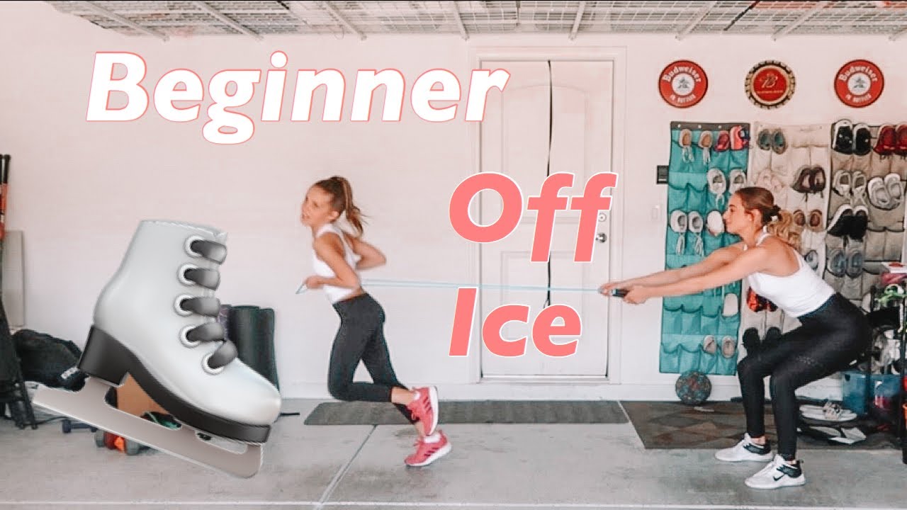 At Home Beginner Off Ice!! | Eye Katie