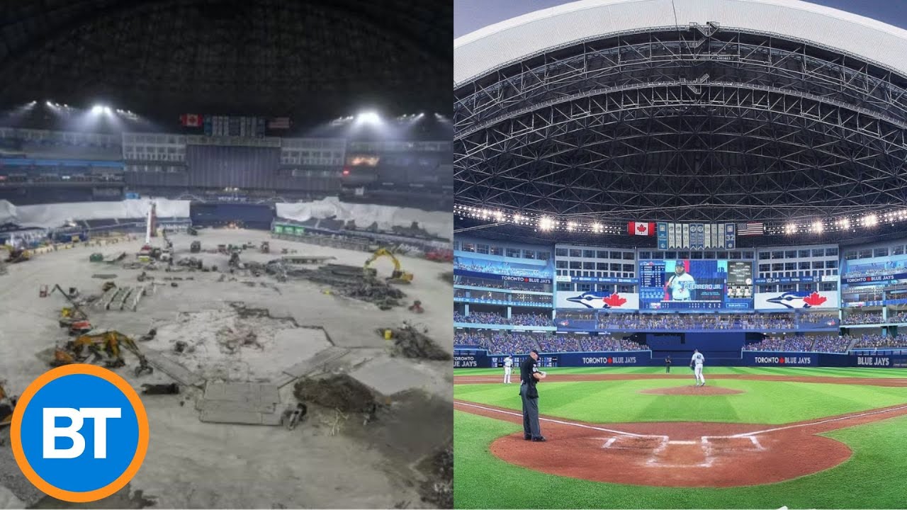 We're taking you on a BTS tour of the newly renovated Rogers Centre