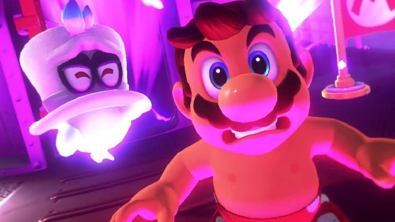 Super Mario Odyssey Movie Walkthrough Part 10 - Bowser Strikes Again (Ruined Kingdom)