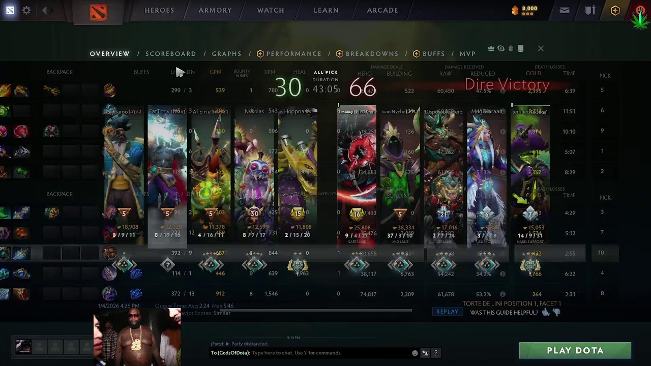 Dota 2 (NA) 1843 trenches