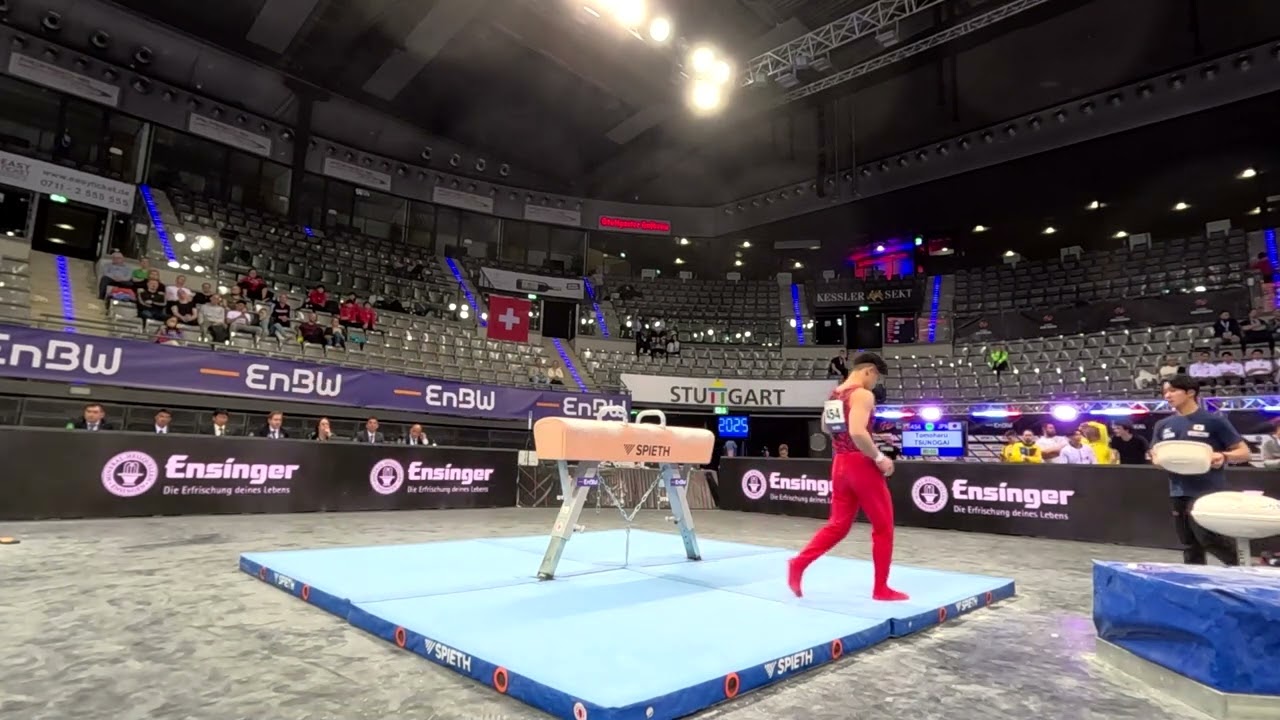 Tomoharu Tsunogai - Japan - Pauschenpferd - EnBW DTB Pokal 2025