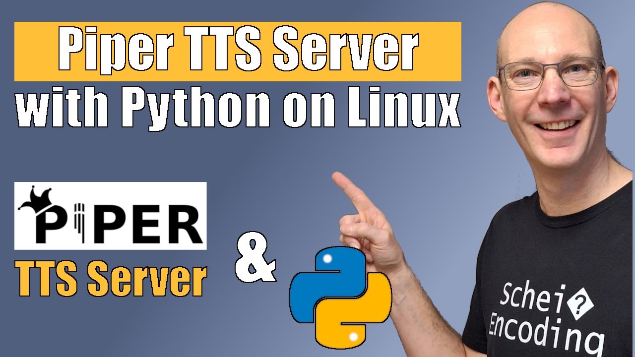 Running a local Piper TTS server with Python on Linux