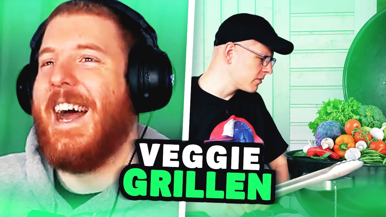 Unge REAGIERT auf Varion GRILLT VEGGIES 🍆 ungespielt Reaktion