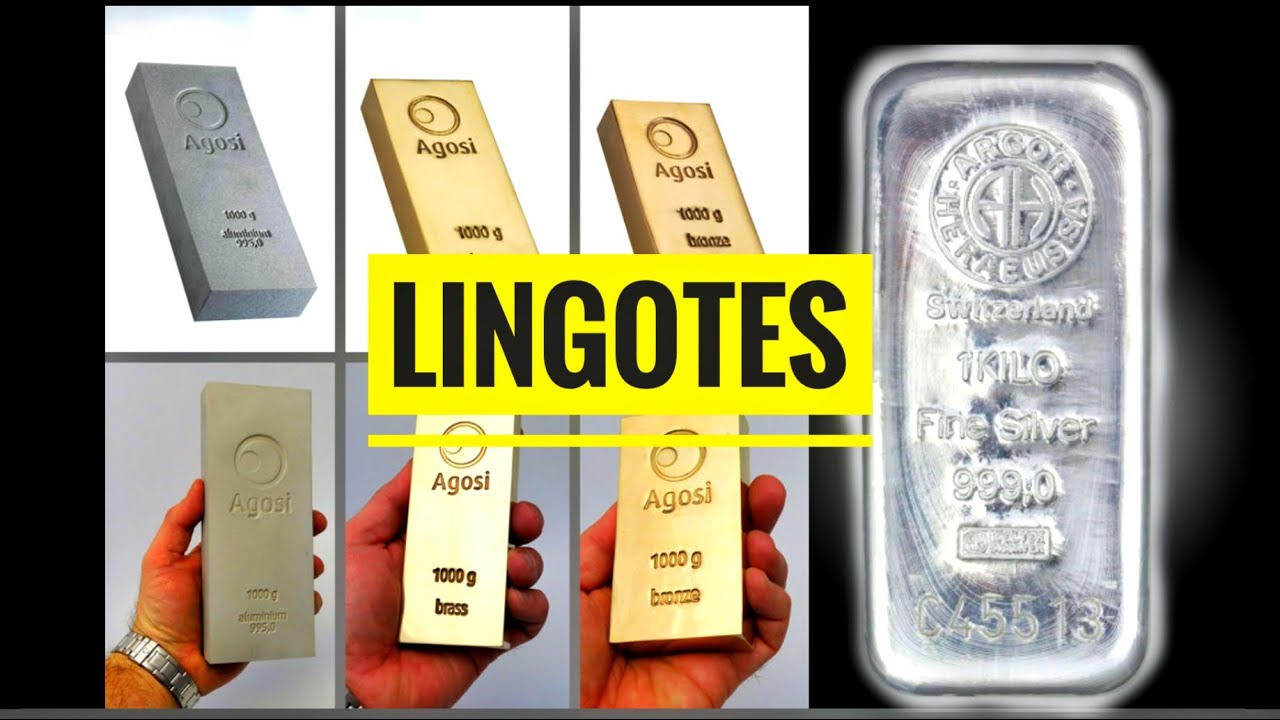 Lingotes de PLATA, cobre y Aluminio