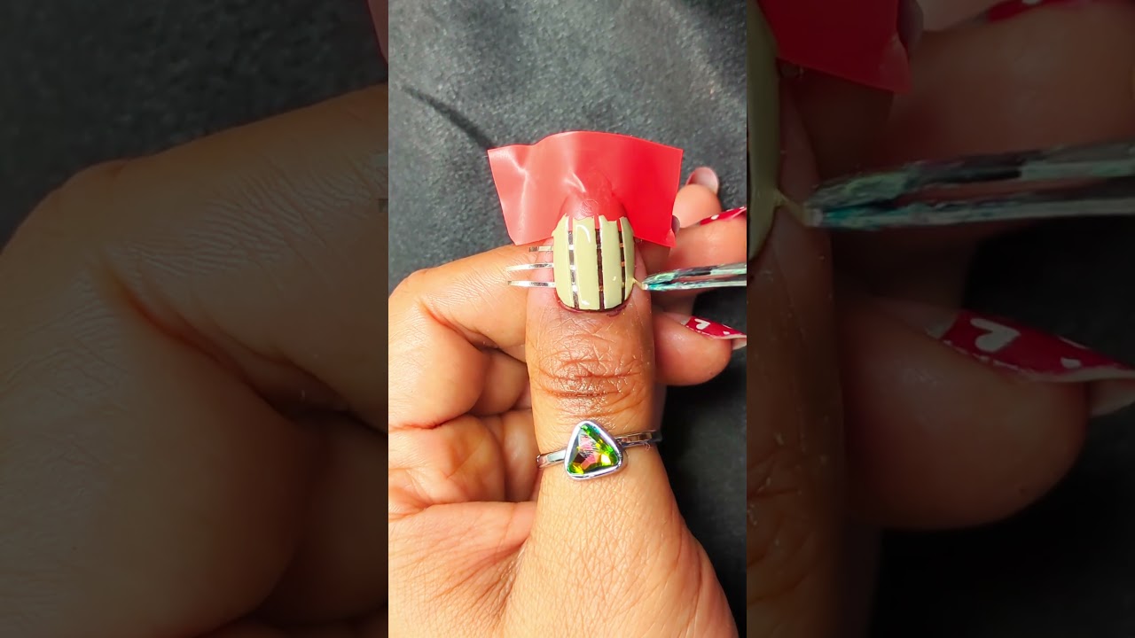 Begginers friendly easy nail art design 🤩 