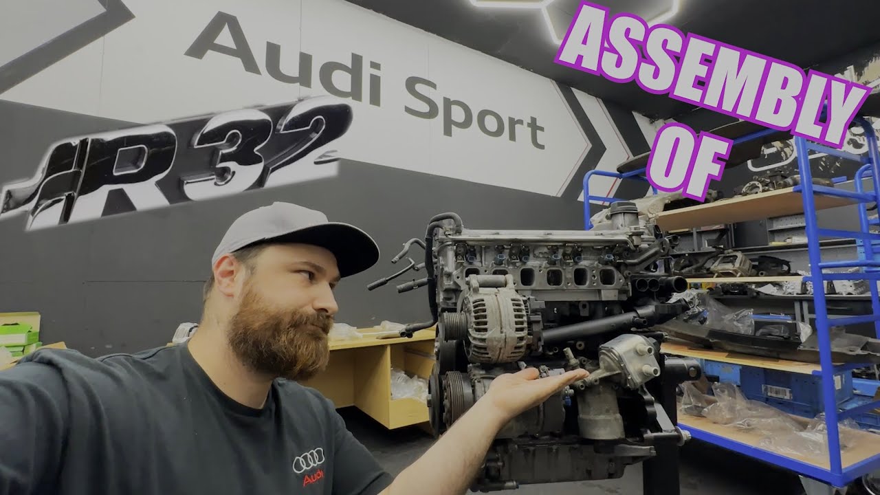 MK4 VW Golf R32 , It’s time to put the VR6 engine back together!