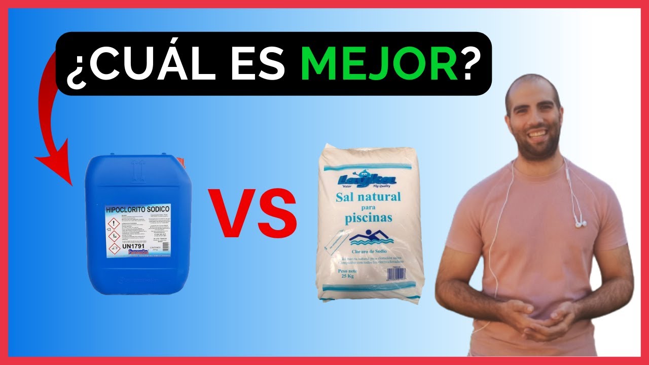 🌊 &iquest;PISCINA de CLORO o de SAL? ✅ PROS y CONTRAS