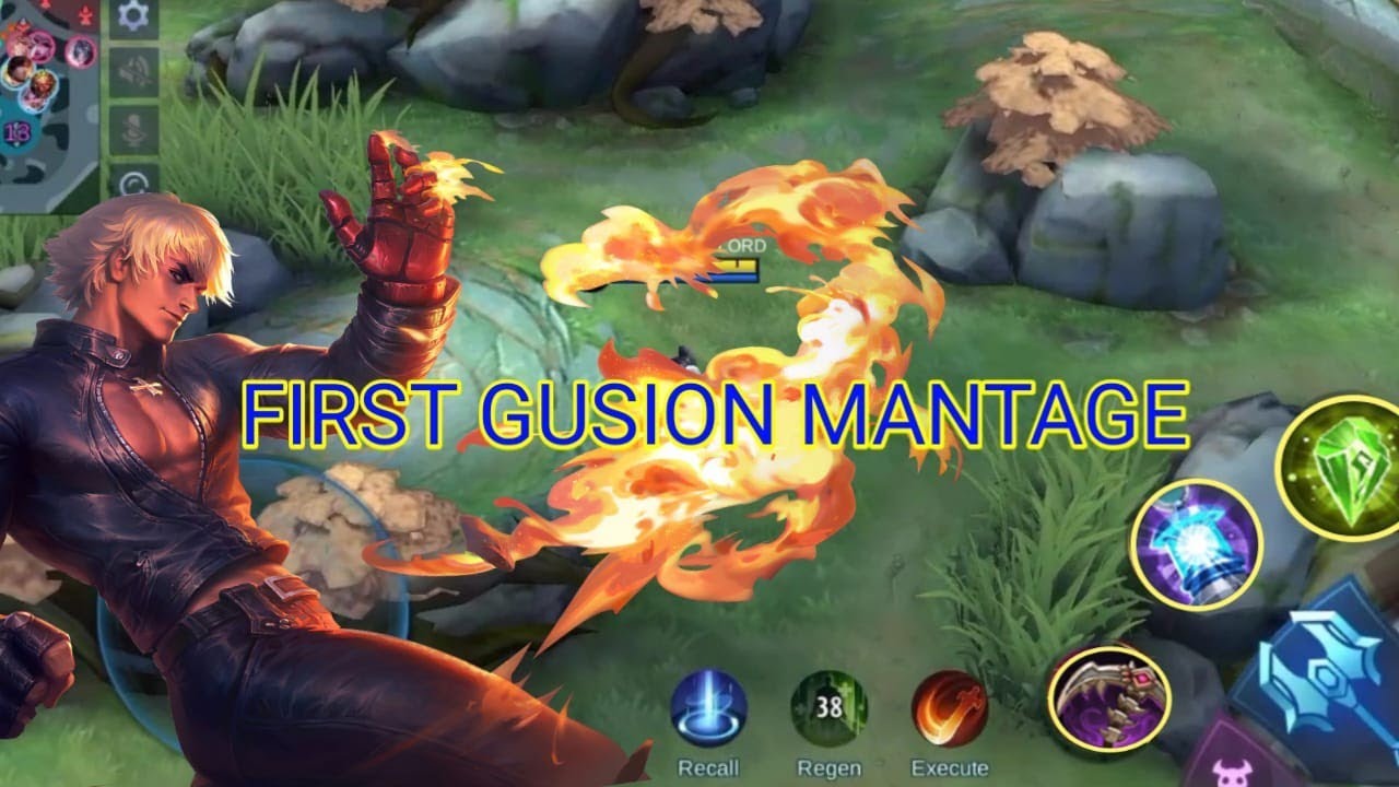GUSION MONTAGE #1 || BEST BUILD GUSION 2021 SIDE LANE || HIGHLIGHT GUSION || VRS ESPORT