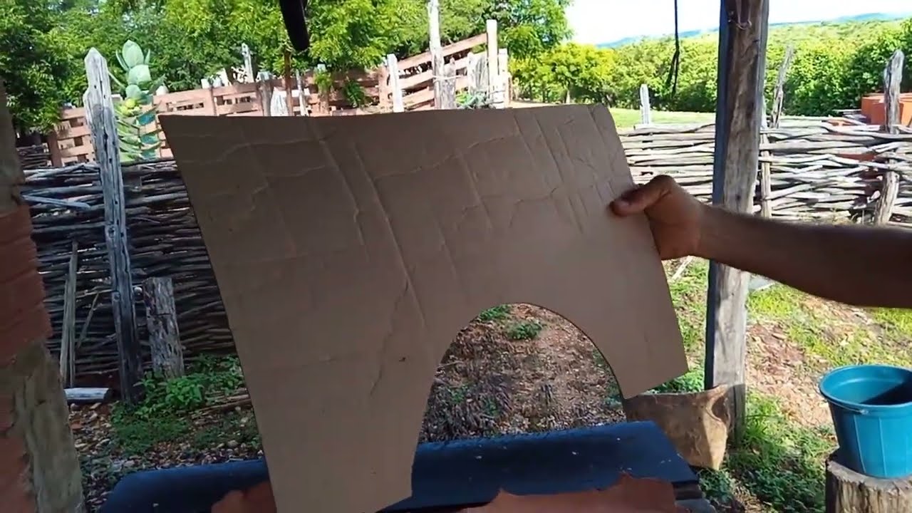 colocando suador em cangalha