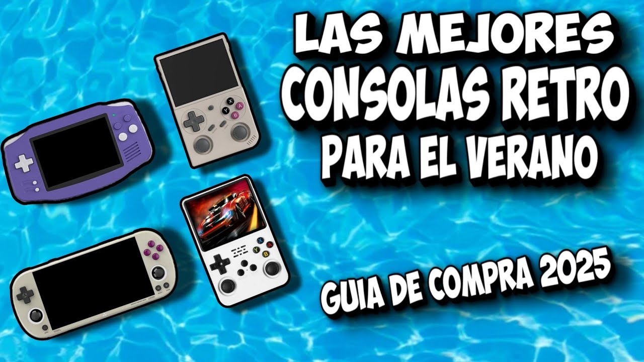 Las mejores CONSOLAS RETRO BARATAS  Gu&iacute;a de compra 2025 🔥 mis FAVORITAS 😍. #R36S #K36 #Anbernic #K56