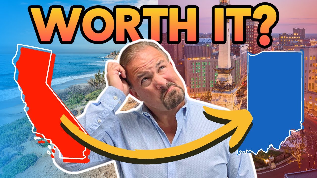 MOVING from CALIFORNIA to Indianapolis INDIANA: Is It WORTH IT?! 🤯