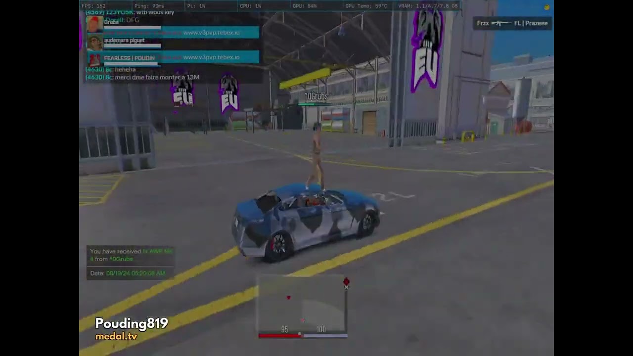 FEARLESS POUDING V3 PVP | BEST OF PVP | #extinction #gta #v3pvp #fivem #gaming