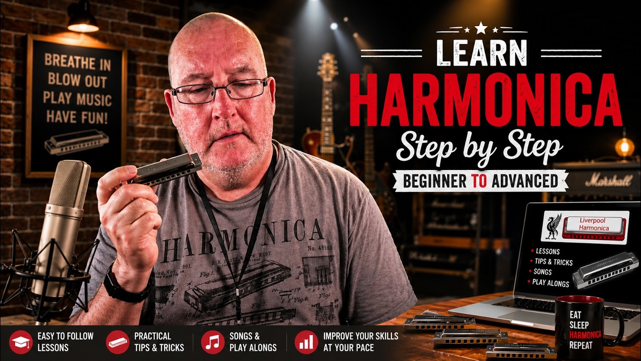 Harp On With Liverpool Harmonica - Massachusetts