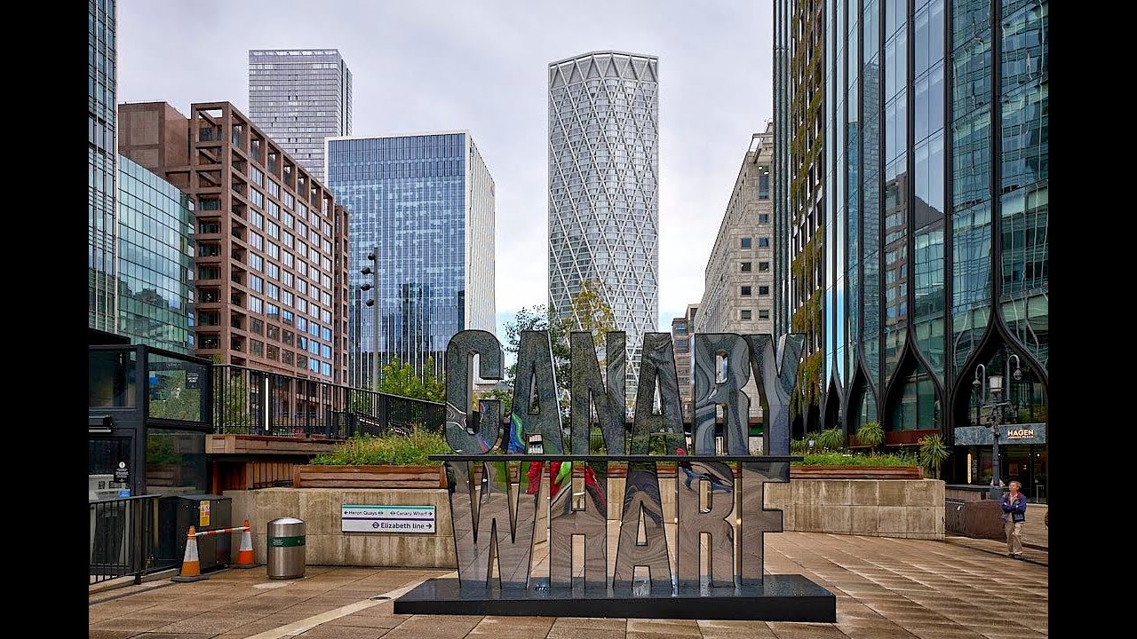 London rund um Canary Wharf