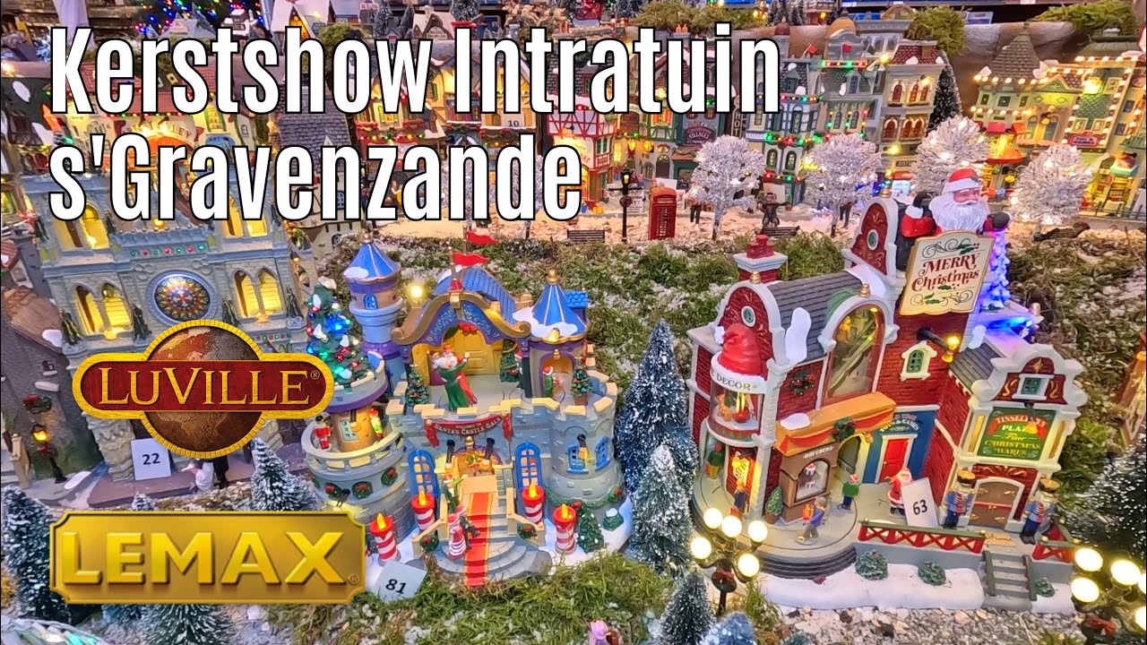 LEMAX Luville Kerstshow Intratuin s'Gravenzande 2025
