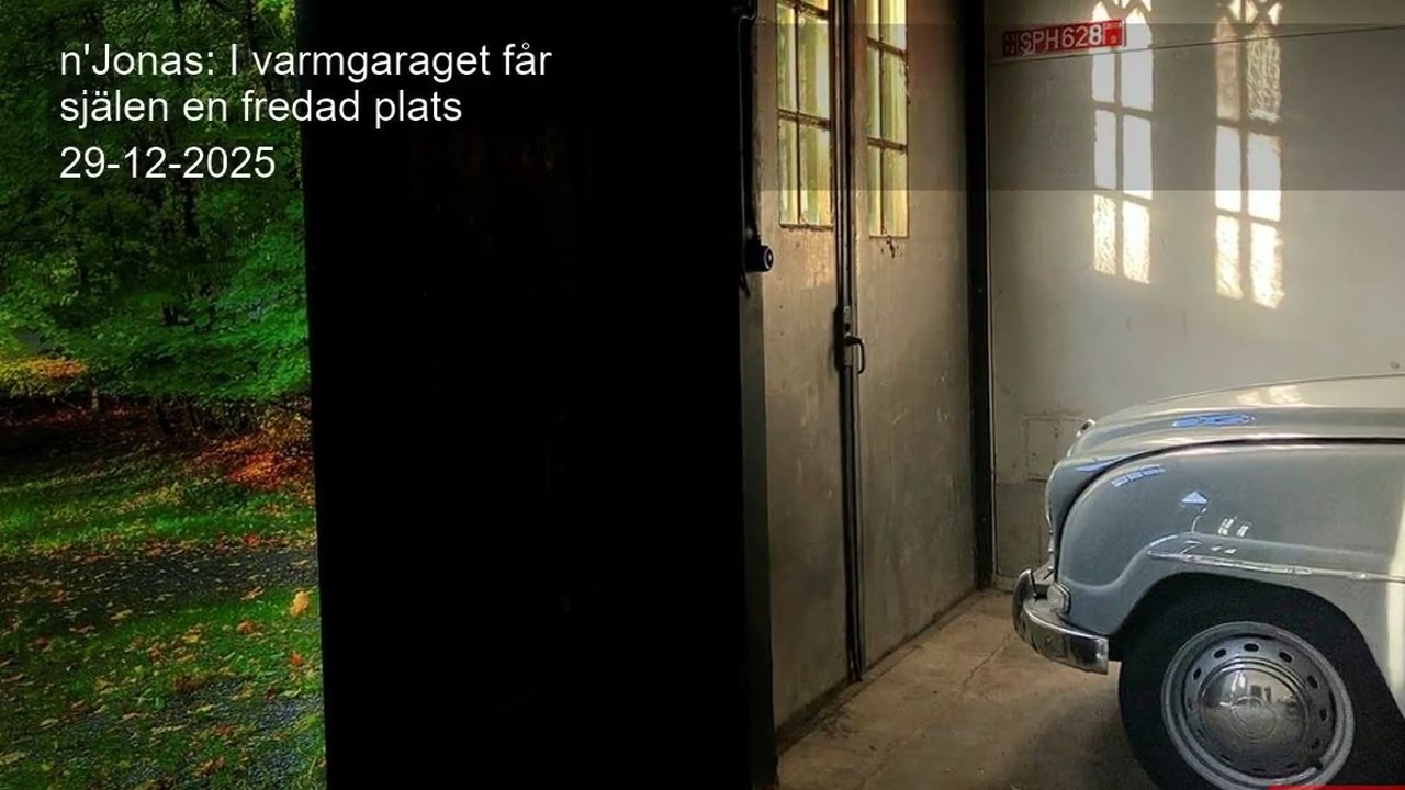 n'Jonas: I varmgaraget får själen en fredad plats
