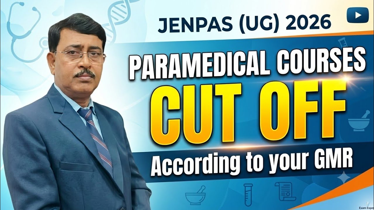 ​🔥 JENPAS UG 2026 Paramedical Cut-Off Analysis | Category & Branch-Wise Expected GMR Ranks!